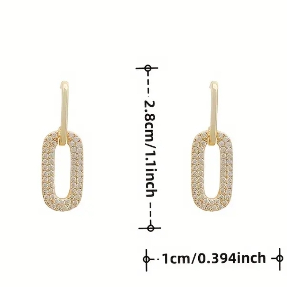 Minimalist earrings come with gift box - Picture 3 of 6